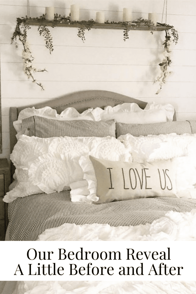 Our Bedroom Reveal A Little Before and After