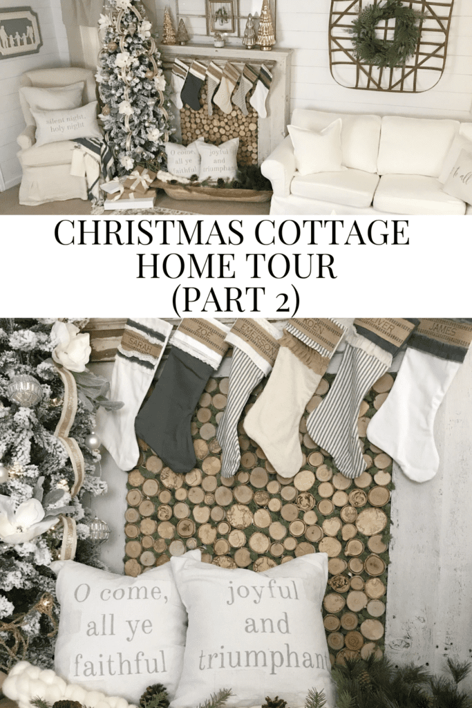 Christmas Cottage Home Tour {Part 2} • Dreaming of Homemaking