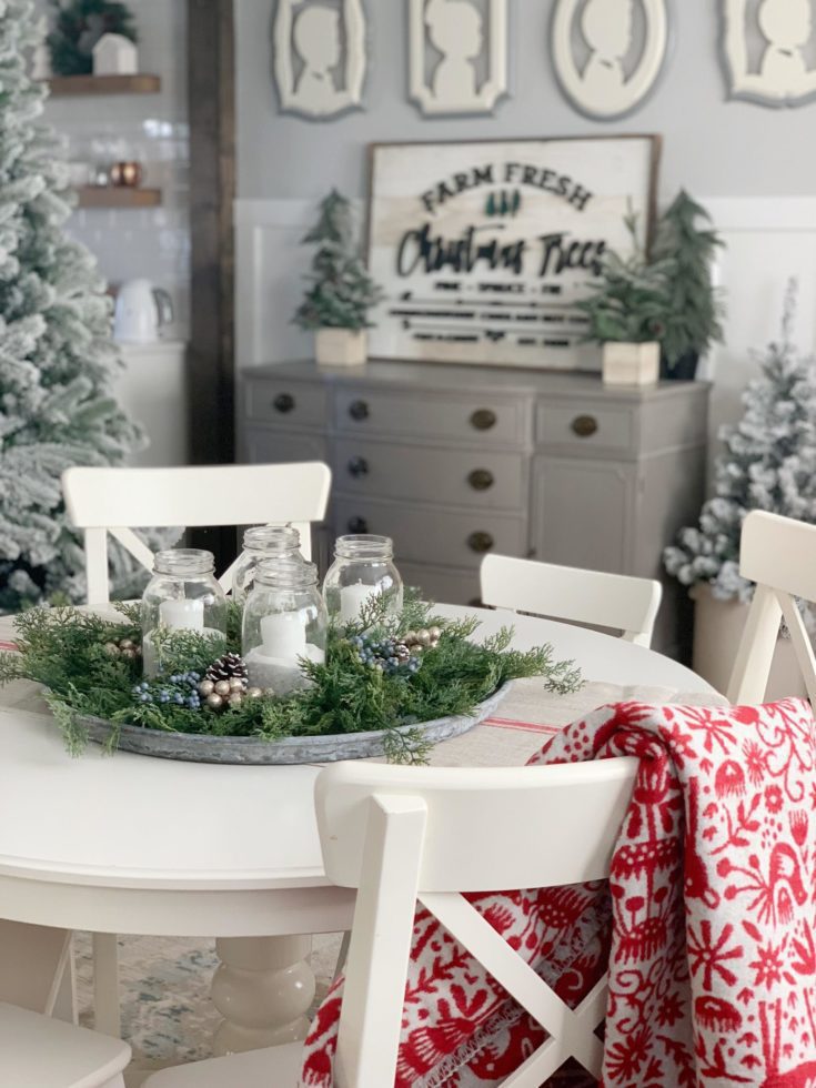 Image for Easy DIY Advent Centerpiece with JOANN - Dining Room Tour