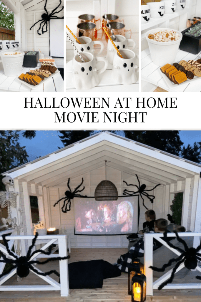 Halloween at Home - Movie Night • Dreaming of Homemaking