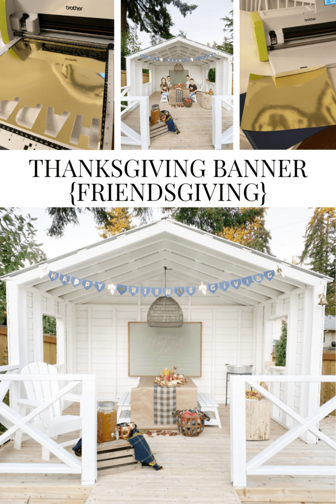 Thanksgiving Banner - Friendsgiving • Dreaming of Homemaking