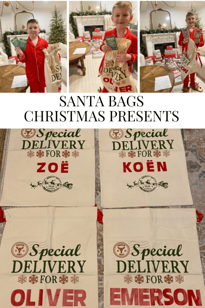 Santa Bags - Christmas Presents • Dreaming of Homemaking