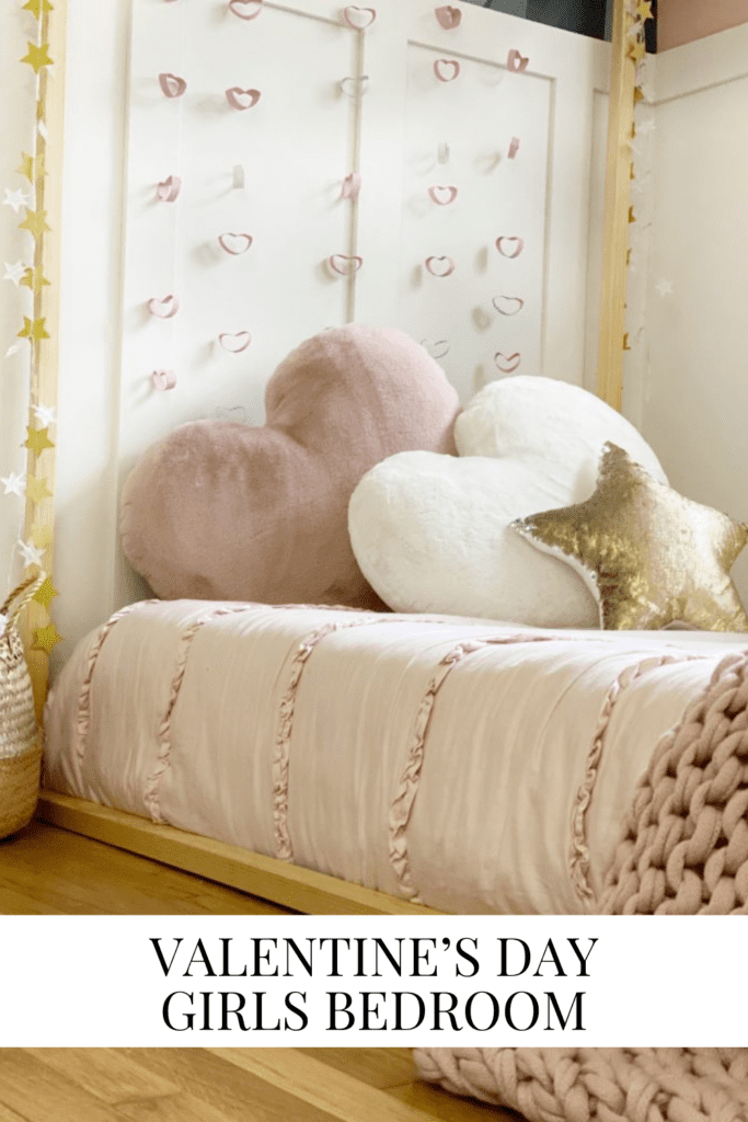 Valentine’s Day Girls Bedroom • Dreaming of Homemaking