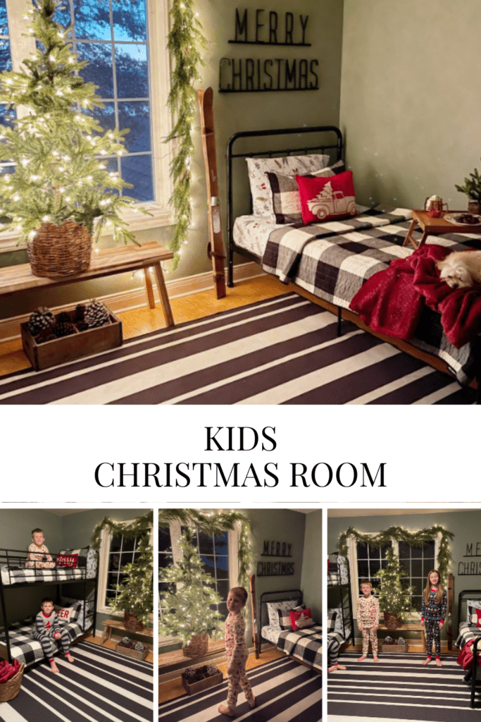 Kids Christmas Room • Dreaming of Homemaking