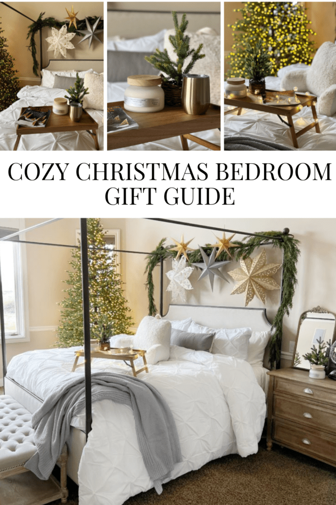 Cozy Christmas Bedroom - Gift Guide • Dreaming of Homemaking