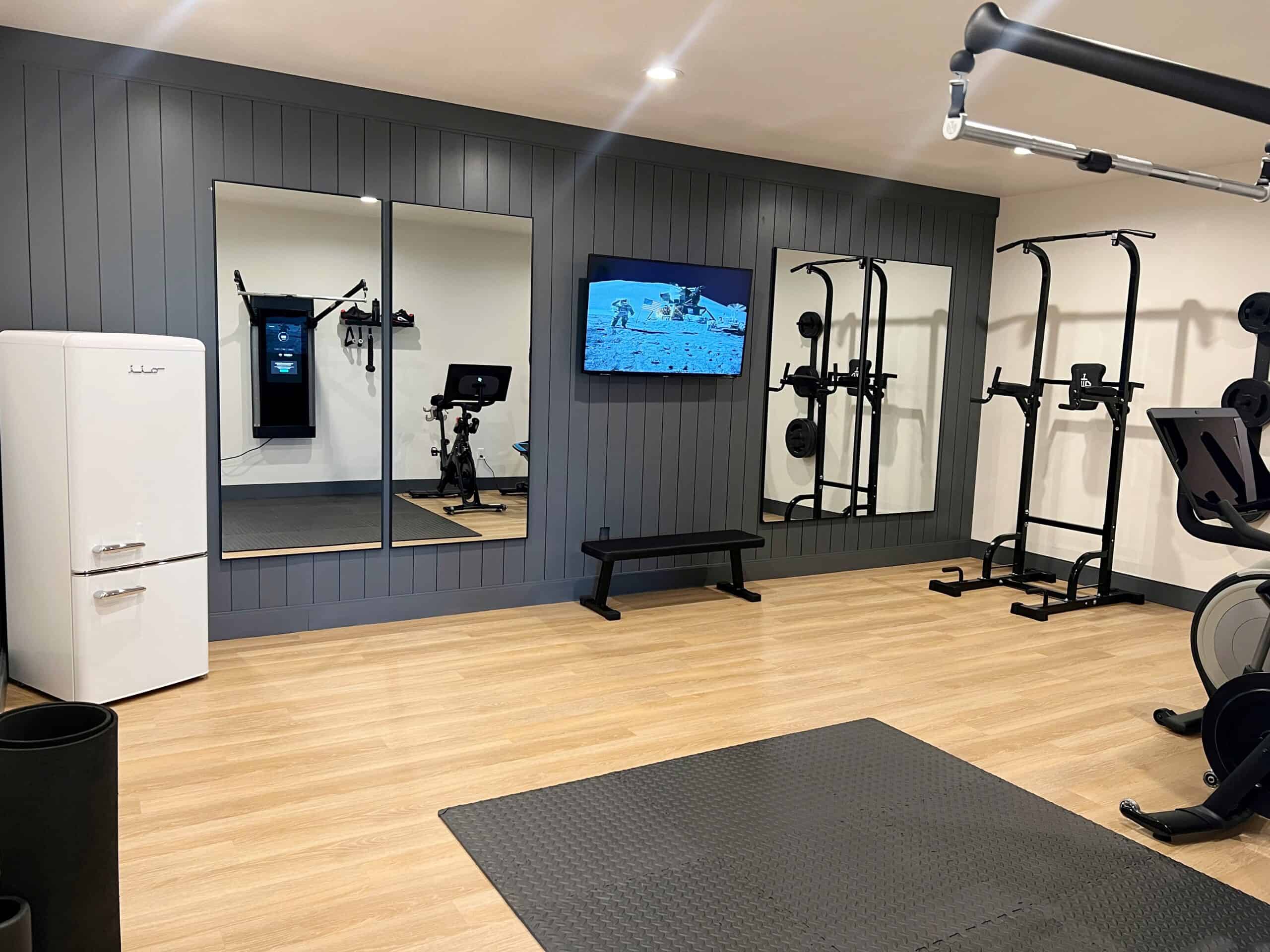 Home Gym Room Makeover