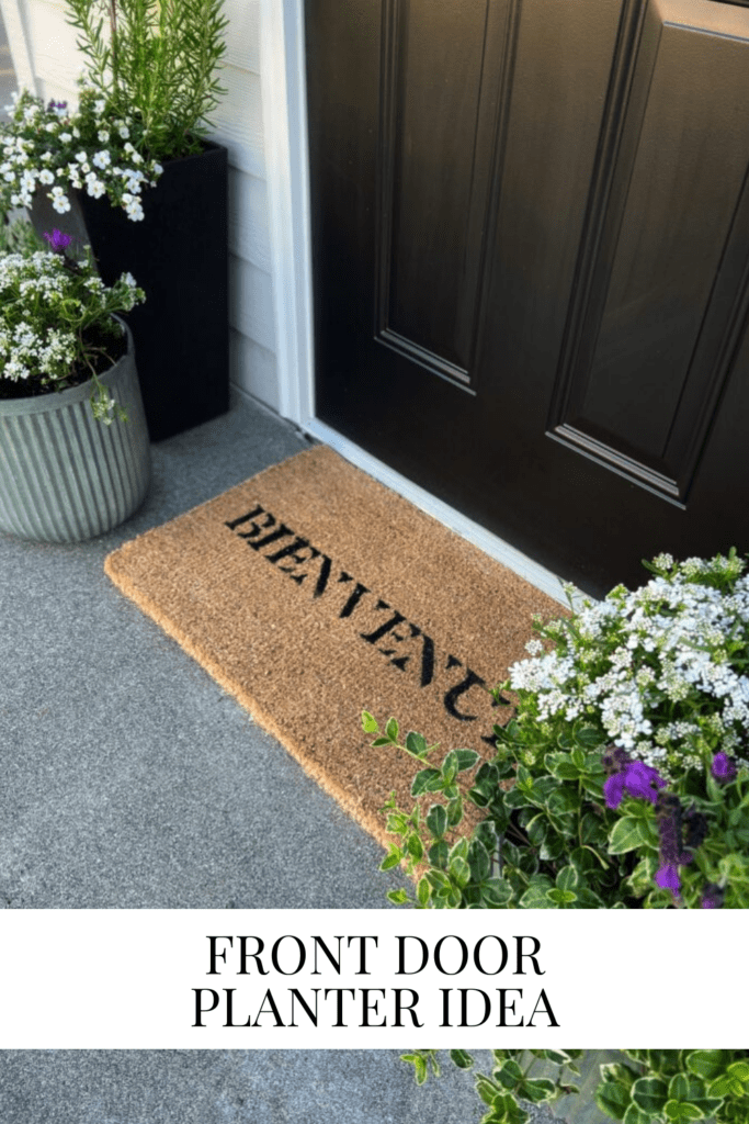 Front Door Planter Idea | Dreaming of Homemaking