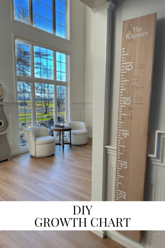 DIY Growth Chart • Dreaming of Homemaking
